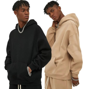 2024 Vintage Heavyweight 480g Casual Hooded Sweatshirt for Men Thick Dense Fleece Drop Shoulder Custom Oversized Hoodies