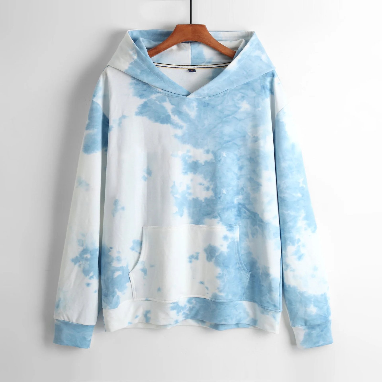 Tie Dye Design Manufacturer's High Quality Men's Tie Dye Hoodie Custom Logo Streetwear Pullover for Autumn Unique