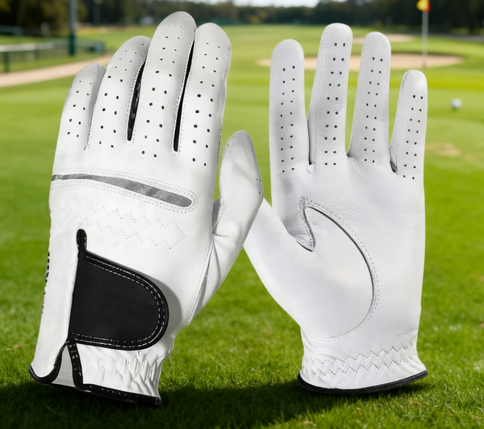 Advanced All-Weather PU Leather Golf Gloves – Breathable, Sweat-Absorbent, Anti-Slip & Secure Fit for Tournament Play - Image 3