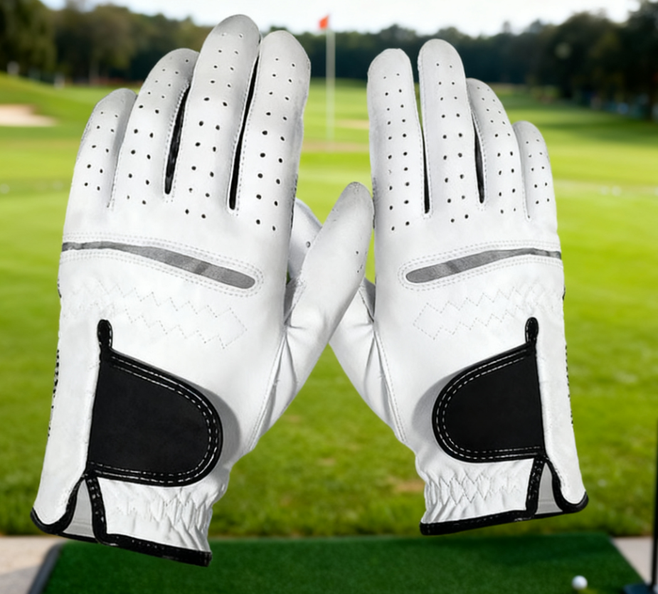 Advanced All-Weather PU Leather Golf Gloves – Breathable, Sweat-Absorbent, Anti-Slip & Secure Fit for Tournament Play - Image 4