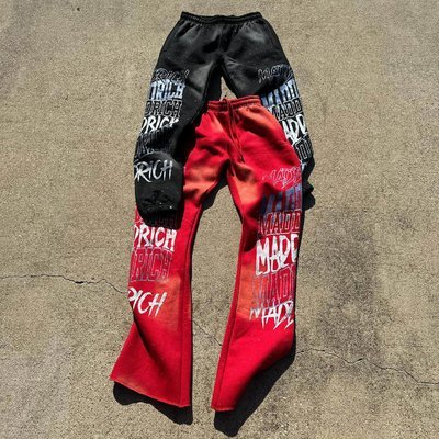 Blank Custom Couple Embroidery Hoodie Sun Faded Patchwork Distressed Streetwear Hoodie - Image 2