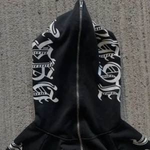 Custom 100% Cotton Street-Style Zip up Hoodie - Printed/Embroidered Designs, Other Customizations Available Y2k Moq10