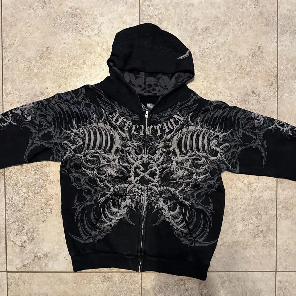 Custom 3D Embroidery LOGO Hoodies Unisex Acid Wash Pullover Fleece Hoodies High Quality Oversized Sun Faded Hoodies - Image 3