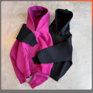 Custom 500 Gsm Baggy Men's Hoodie Fit Boxy Heavy Weight Puff Printing Hoodie Oversized Streetwear Zip up Hoodies for Men