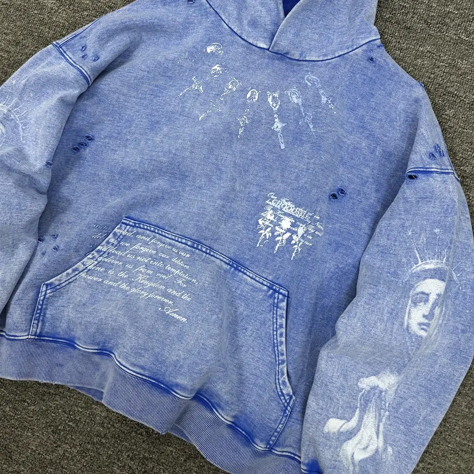 Custom Clothing Apparel Streetwear Winter Hooded Cotton Oversize Cardigan Coat Puffer Casual Windbreaker Jacket Men - Image 6