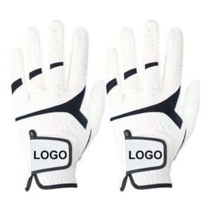 Manufacturer Custom Logo Cabretta Leather Golf Gloves – Left & Right Hand Premium Golf Wear