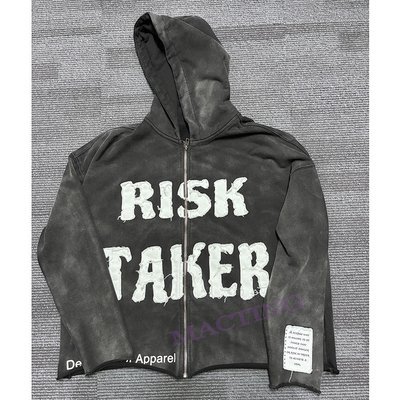 Custom Distressed Patch Embroidery Vintage Applique Men's Cropped Stone Acid Washed Hoodie - Image 3