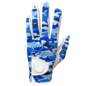 Factory Price Custom Cabretta Leather Golf Gloves – Men Left Hand Rain Grip All Weather Durable Sports Gloves