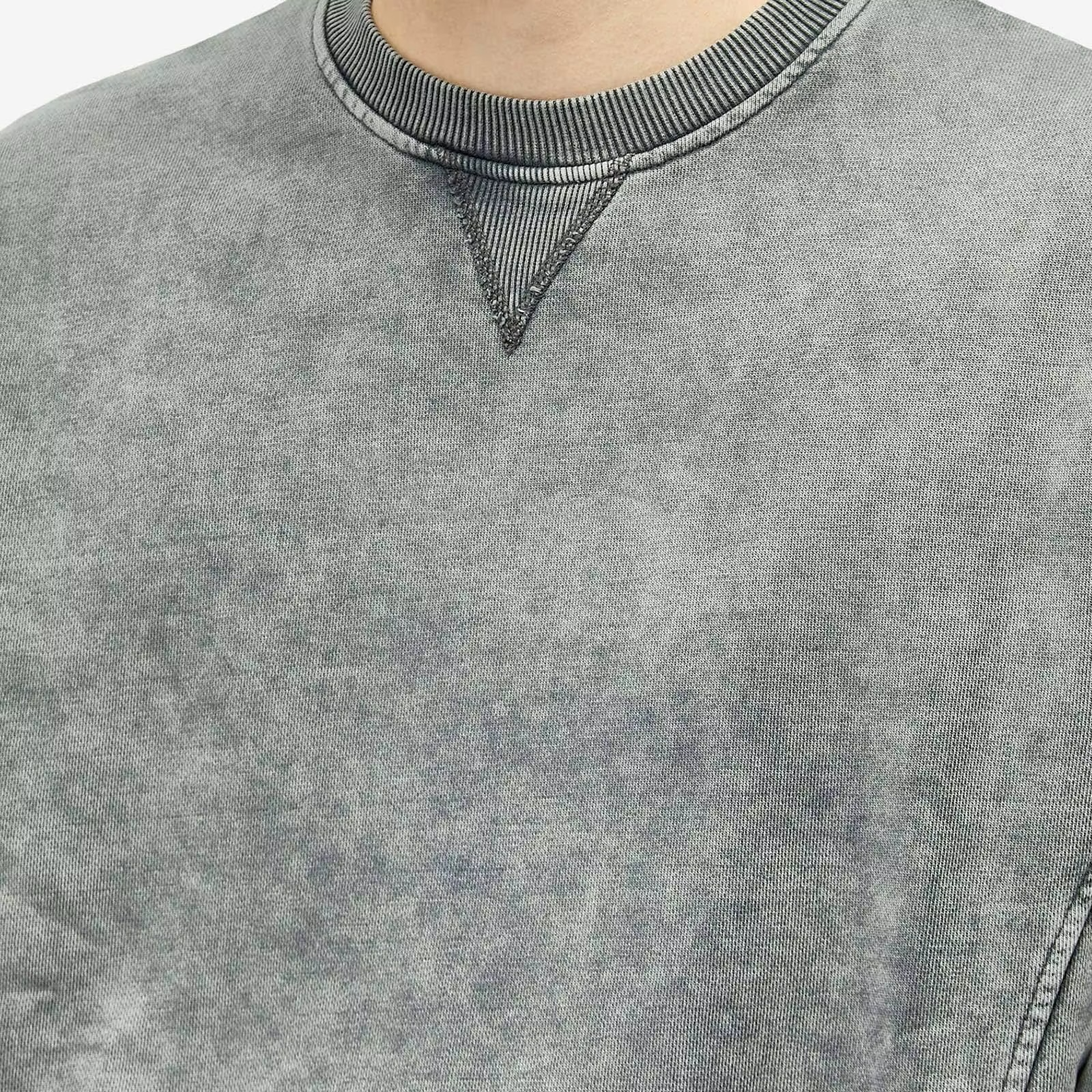 Custom High Quality Plus Size Oversize Streetwear Sweatshirts Acid Washed Crew Neck Pullover Vintage Sweatshirt - Image 5