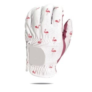 Custom Logo Golf Gloves Large Stock Premium Venting Hole Design Made with High Quality Sheep Leather