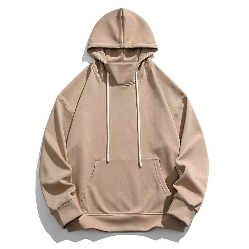 Custom Oversized Plain Cotton Blank Hoodies Mens Pullover Bulk Big Sizes Men's Hoodies and Sweatshirts - Image 4