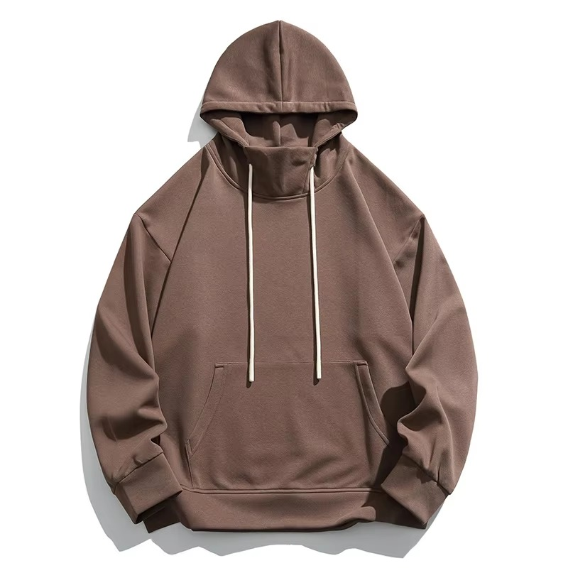Custom Oversized Plain Cotton Blank Hoodies Mens Pullover Bulk Big Sizes Men's Hoodies and Sweatshirts - Image 5