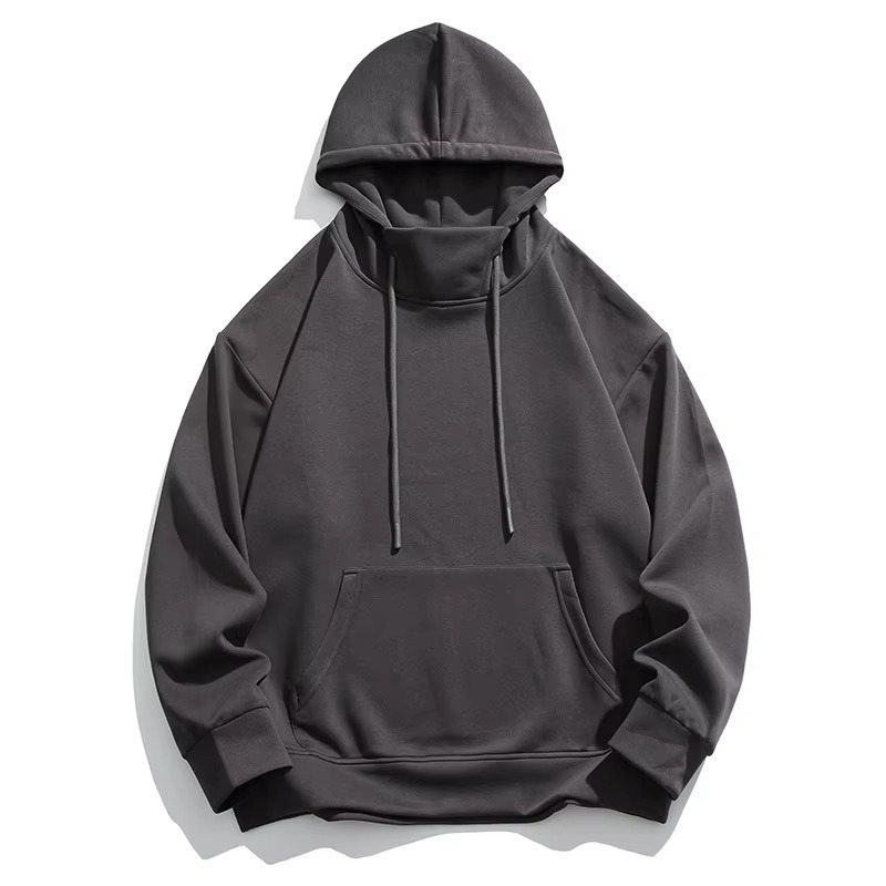 Custom Oversized Plain Cotton Blank Hoodies Mens Pullover Bulk Big Sizes Men's Hoodies and Sweatshirts - Image 3