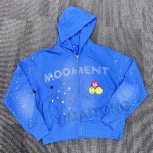 Custom Washed Sun Faded Distressed Mens Cropped Cotton Terry Heavyweight 420 Gsm Zip Up Rivet Studded Rhinestone Hoodie