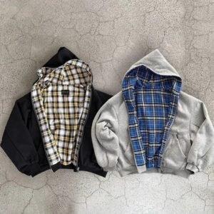 Custom Zipper-Up Solid Men's Autumn 100% Cotton Brushed Heavyweight Oversized Knitted Boxy Crop Baggy Hoodie 500Gsm Y2k Hoodie
