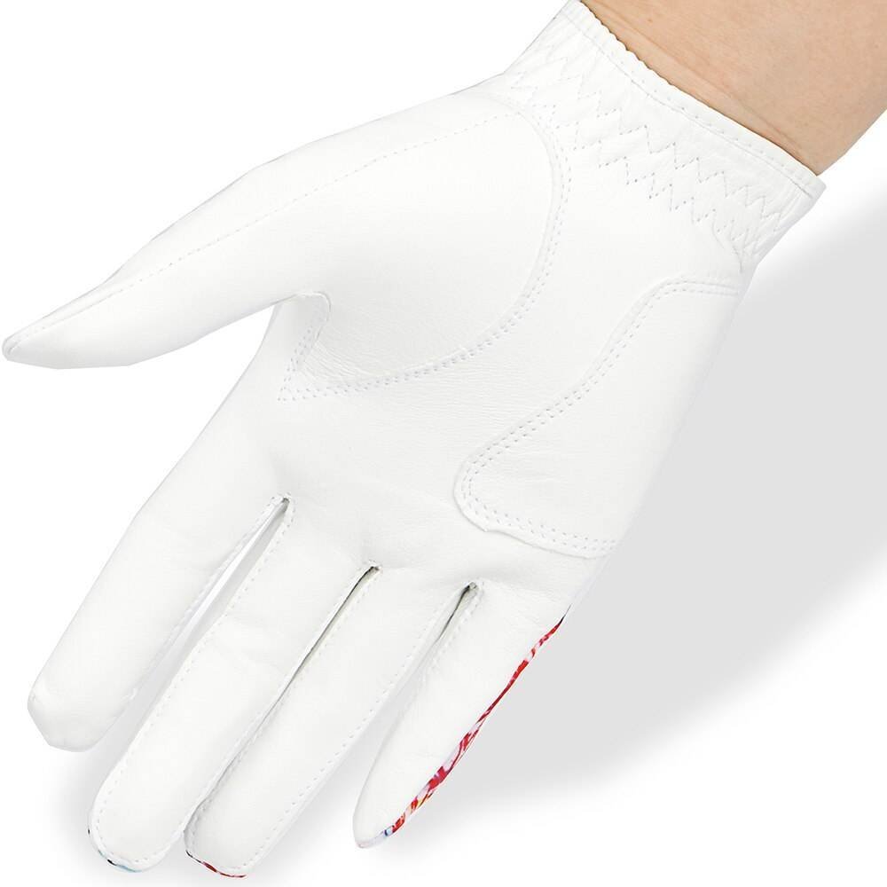 Genuine Sheepskin Golf Gloves for Left & Right Hand – Soft Breathable Leather Performance Fit