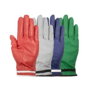 Factory Cabretta Leather Mesh Left Hand Golf Gloves with Wrist Support – Lightweight Hot Weather Golf Gloves