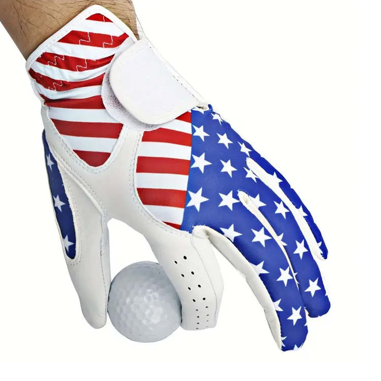 OEM Custom Men’s Premium Cabretta Leather Golf Gloves – Logo Printed High Quality Golf Gloves - Image 5