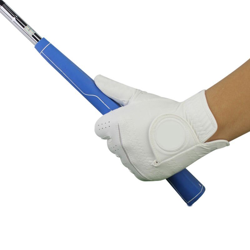 Genuine Cabretta Leather Golf Gloves for Men – Soft, Breathable, Adjustable Hook & Loop Closure for Left & Right Hand Use - Image 4