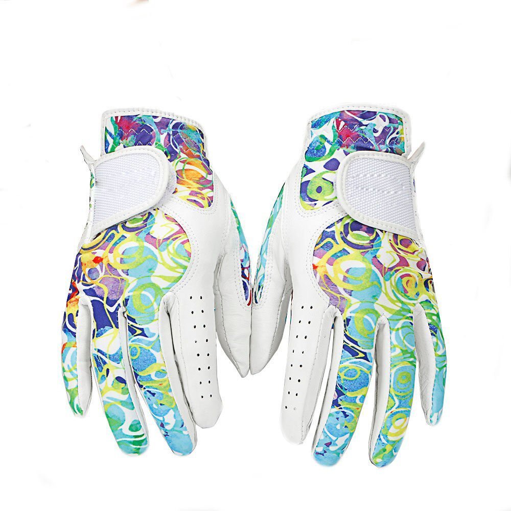 Genuine Leather Golf Gloves for Men Left and Right Hand Soft Breathable Pure Sheepskin Golf Accessories Premium Quality