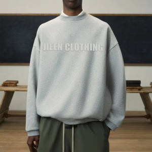 High Quality Cotton Unisex Oversize Sweatshirt Plus Size Custom Embroidered Women Crewneck Sweatshirt Men's Sweatshirt