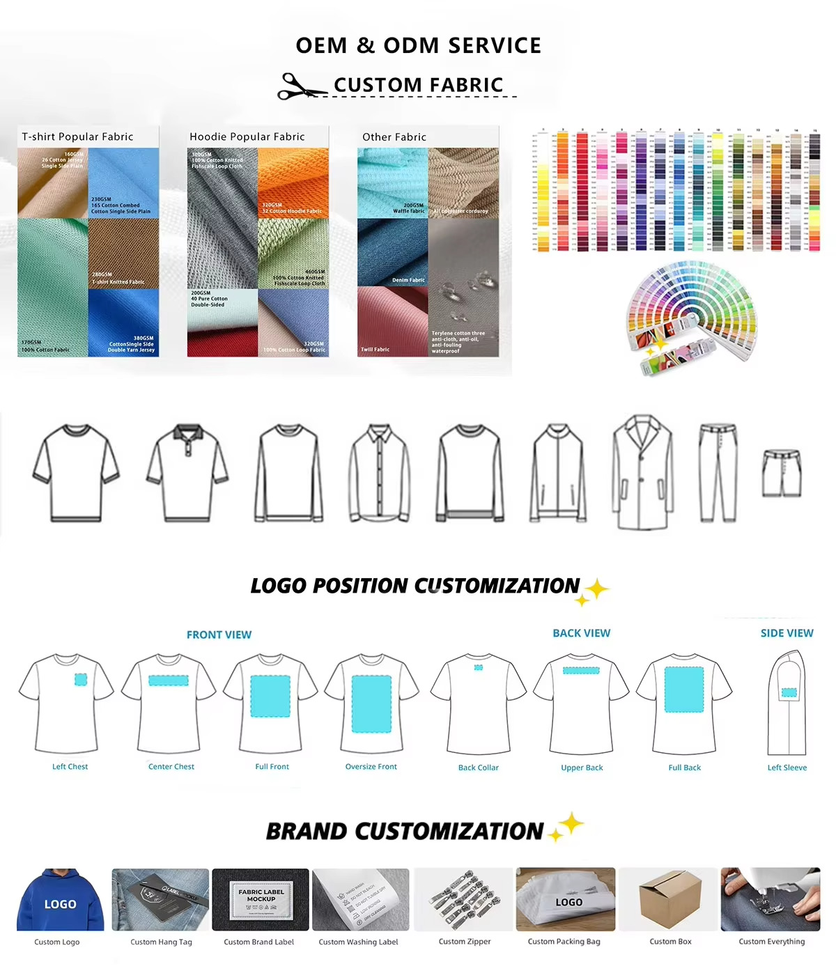 High Quality Drop Shoulder Mens Blank No String French Terry Heavyweight 100% Cotton 600 Gsm Custom Oversized Hoody - Image 3