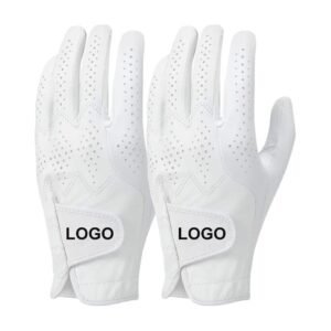 Manufacturer Custom Logo Cabretta Leather Golf Gloves – Left & Right Hand Premium Golf Wear