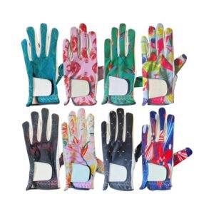 Luxury Custom Cabretta Leather Golf Gloves – Premium Left Handed Design for Men & Women