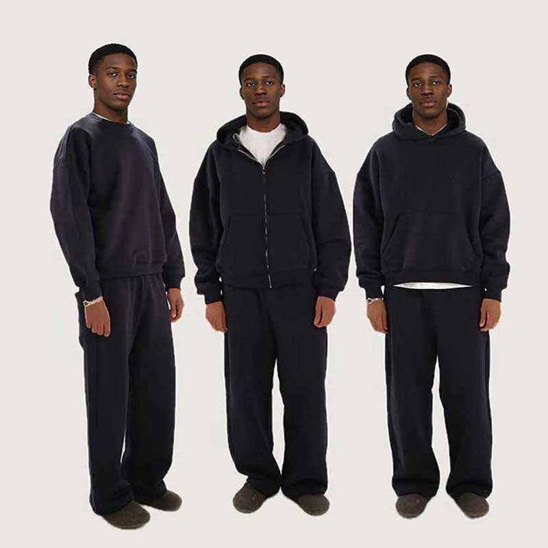 Men Clothes Manufacturer Wholesale Custom 100% Cotton Hoodies No String Blank Oversized Hoodies