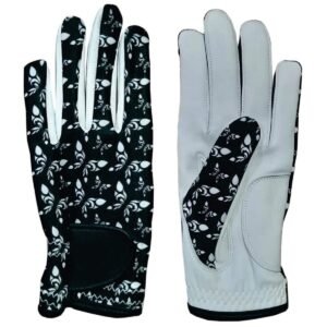 Men’s Eco-Friendly Cabretta Leather Winter Golf Gloves – Non-Slip, Breathable Full Finger Design for Wholesale Sports Use
