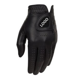 OEM Custom Logo Golf Rain Gloves for Men – Cabretta Leather Grip Gloves with Packaging, Premium Quality