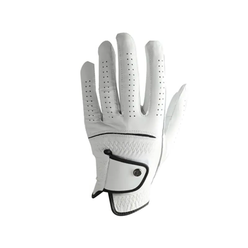 Premium Cabretta Leather Left Hand Golf Gloves – Waterproof Non-Slip Breathable Personalized Logo Embroidery Sports Gloves - Image 3
