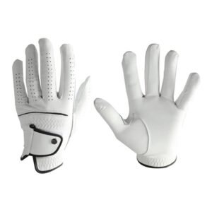 Premium Cabretta Leather Left Hand Golf Gloves – Waterproof Non-Slip Breathable Personalized Logo Embroidery Sports Gloves