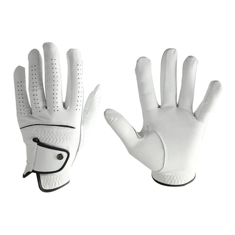 Premium Cabretta Leather Left Hand Golf Gloves – Waterproof Non-Slip Breathable Personalized Logo Embroidery Sports Gloves