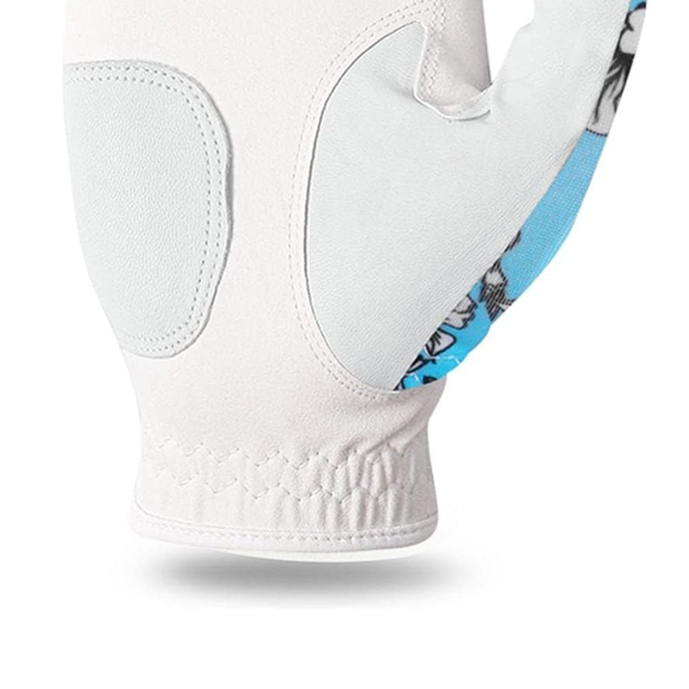OEM Custom Printed Men’s Golf Gloves – New Design Sheepskin Full Finger Gloves with Hook & Loop Adjustable Closure - Image 4