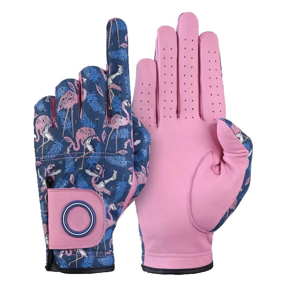 Premium Sheepskin Golf Gloves – Custom Made Adjustable Wrist Strap, Breathable Durable Grip & Comfortable Fit for All Golfers