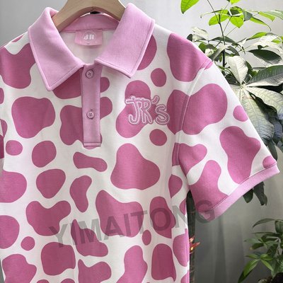 Streetwear Custom Embroidered Pique Cotton Polo Collar All Over Graphic Printing Short Sleeve Oversized PoloT Shirt for Men - Image 4