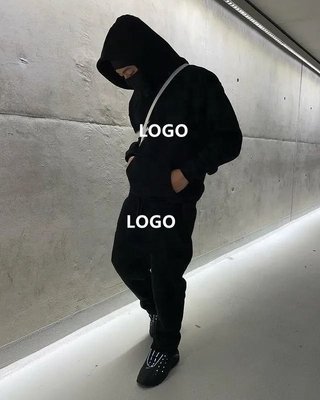 Support Y2K Tracksuit Jogger Set With Puff Printing Flared Sweatpants - Image 4