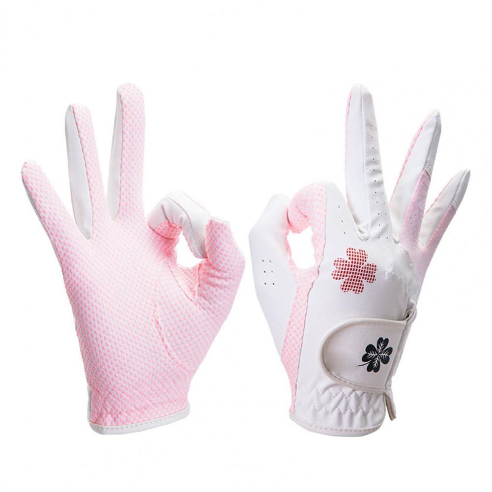 Men’s Left Hand Premium Soft Cabretta Leather Golf Gloves – High Quality Breathable Non-Slip Professional Sports Grip