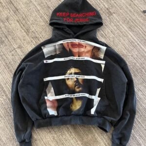 Unisex Vintage Cotton French Terry Hoodie Custom Men's Stone Sun Faded Acid Wash Distressed Heart Pattern Loose Fit
