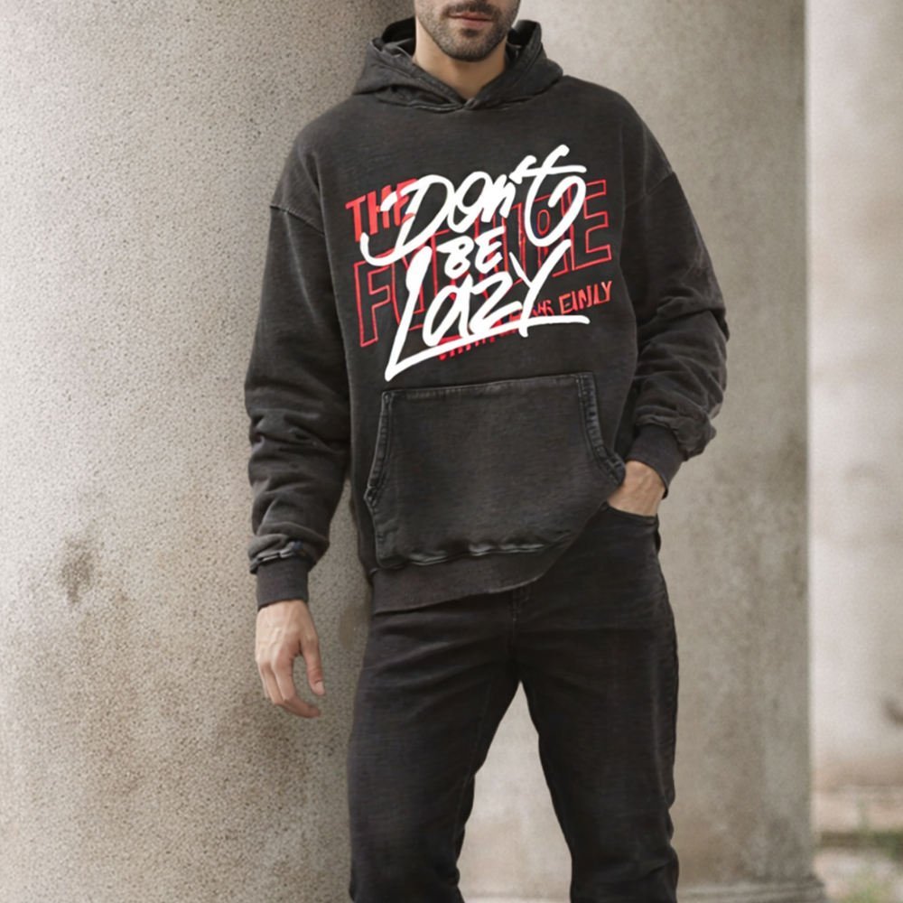 Wholesale 100% Cotton Custom Heavyweight Loose Fit Autumn Sweatshirt Printing DTG Pullover Hoodies for Unisex