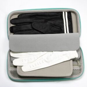 Wholesale Cabretta Leather Golf Gloves with Custom Packaging Case – Breathable Vent Design Golf Gloves