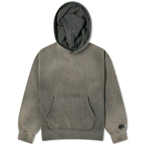 Wholesale Men'S Hoodie Heavyweight Oversized Streetwear Pullover Vintage Acid Washed Cropped Distressed Hoodie for Men